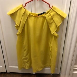 Yellow Zara Blouse
